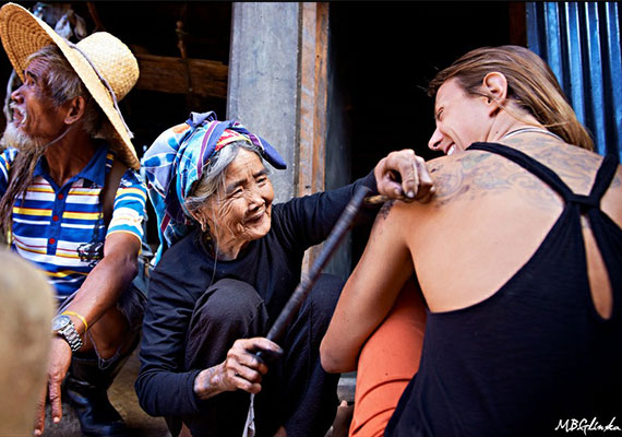 People Flock To Get Tattooed By This 103YearOld Filipino Traditional Tattoo  Artist