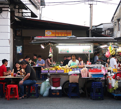 Asian street foods