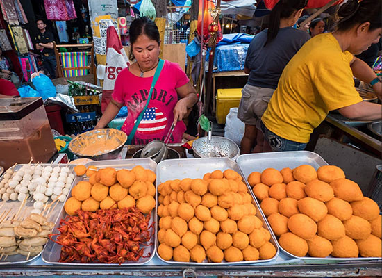 Asian street foods