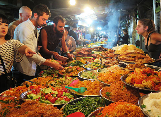 Asian street foods